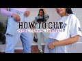 3 No-Sew Thrift Flips | How To Cut T-shirts, Jeans, and Sweaters