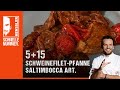 Schnelles Schweinefilet-Pfanne Saltimbocca Art Rezept von Steffen Henssler