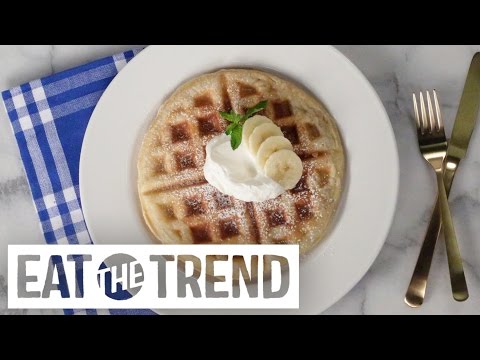 How to Make One-Ingredient Puff Pastry Waffles | Eat the Trend