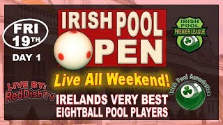 O'Donoghue V O'Neill, O'Donoghue V O'Gorman - Irish Premier Pool 2017/2018