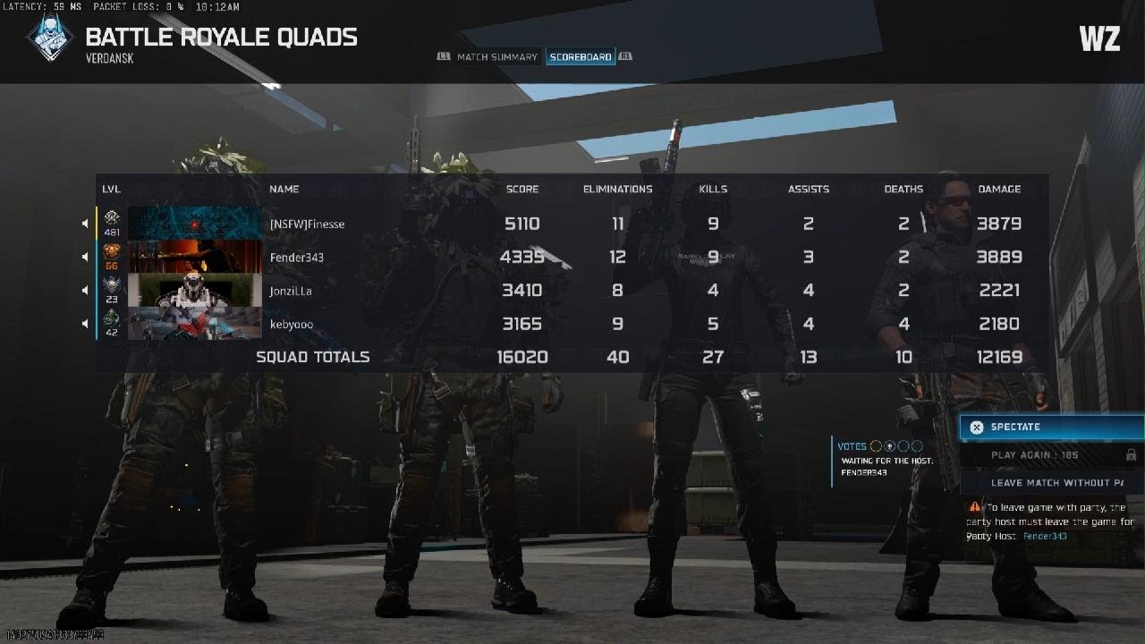 9 kills 40 elims GULAG Sweatlords