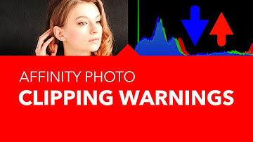 Clipping Warnings in Affinity Photo Persona (avoid clipping while correcting color and tone)