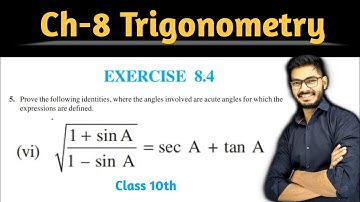 Class - 10 Ex - 8. Q5 (vi)  Maths (Trigonometry) NCERT CBSE | By Rajeev Kumar