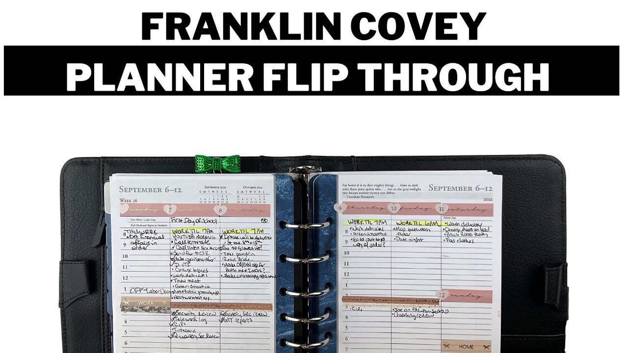 Franklin Covey 11284: Acrylic Planner Holder – 1 Each – Clear