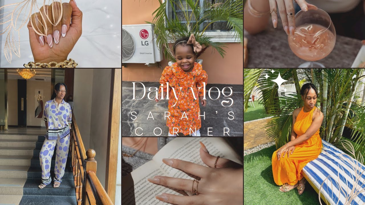 A Day in the Life of a Mum living in Nigeria/ Back From Work/ Nails
