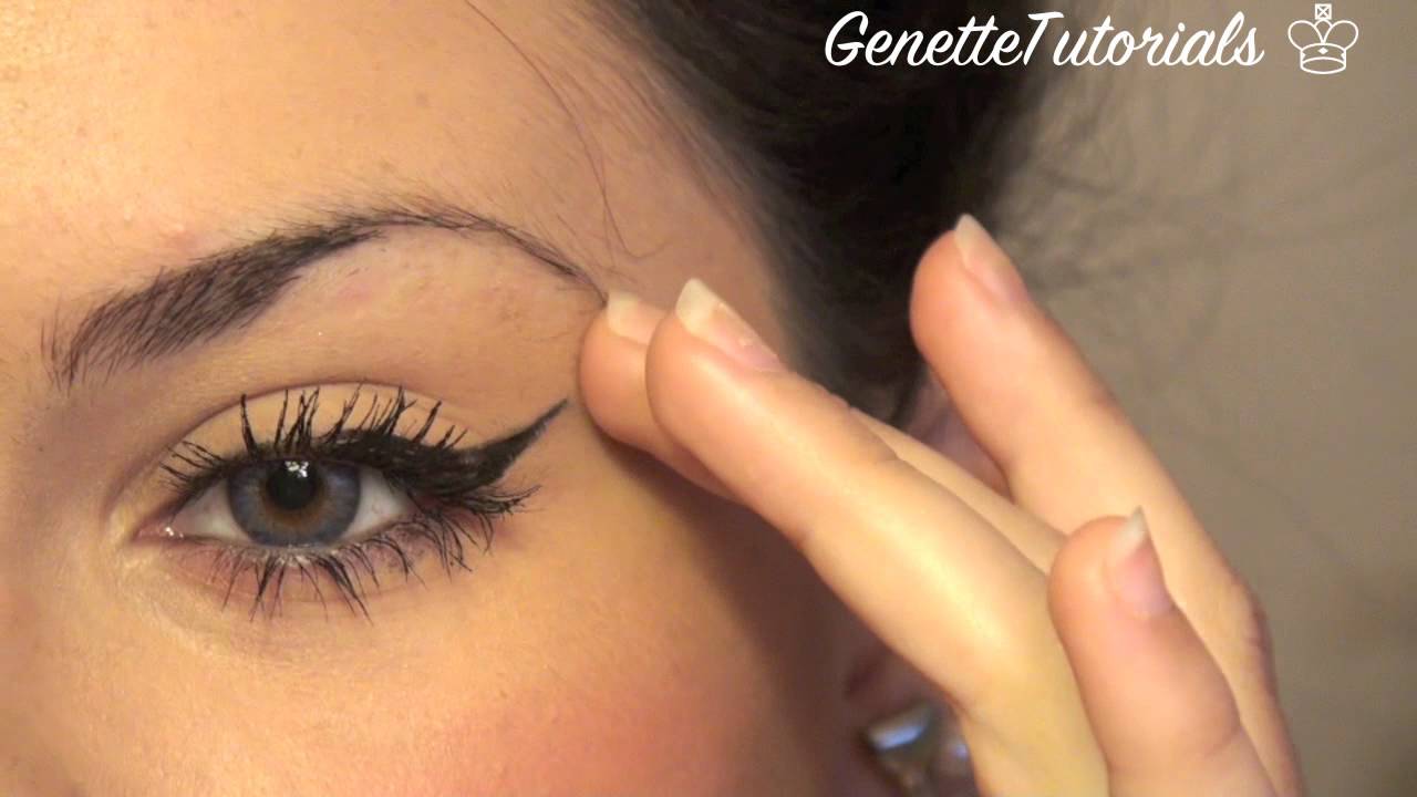 HOW TO FILL & PLUCK YOUR EYEBROWS ♔ - YouTube