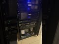 My Hone Lab and Server Rack With My Computer Setup #homelab #homeserver #youtube #shorts #tech