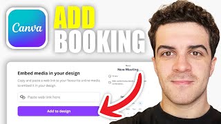 How to Add a Booking Calendar to Canva Website