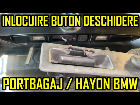 Video: Cum pot scoate cheia din portbagajul meu BMW?