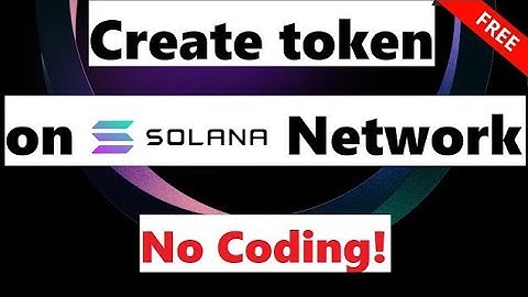 Create Token On solana Network ( Without Codes Or Skills )