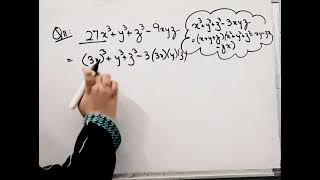 Factorise 27x^3+y^3+z^3-9xyz I