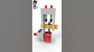 Combination Cam Mechanism #mechanical #engineer #mechanic  #mechanism#mechanicalengineering