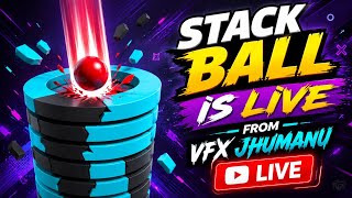 🔴 Stack Ball LIVE 🔥 Can I Reach the Highest Level? 😱 | Stack Ball Gameplay Live screenshot 2