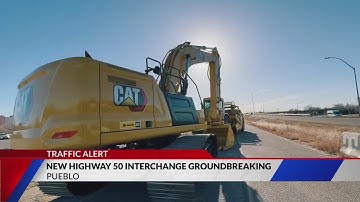 Work started on I-25 and US Hwy 50B Interchange project