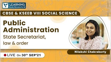 Class 8 Social Science Notes | Public administration | KSEEB | Nilakshi Ma
