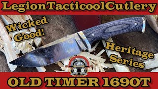Old Timer 169OT HeritageSeries #huntingknife #hiking #camping #bushctraft #edc #schrade @bushcrafter