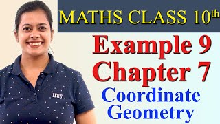 Example 9 Imp Question, Chapter 7 Coordinate Geometry, Maths Class 10