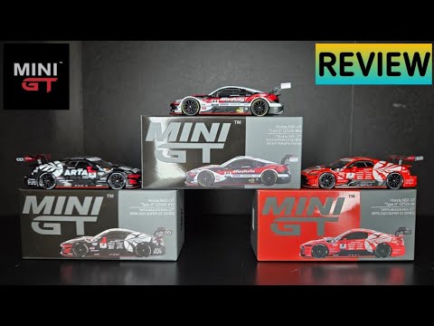 Mini GT - Honda NSX-GT Type S GT500 Arta Mugen & Modulo - 2023