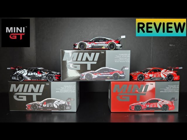 Mini GT - Honda NSX-GT Type S GT500 Arta Mugen & Modulo - 2023