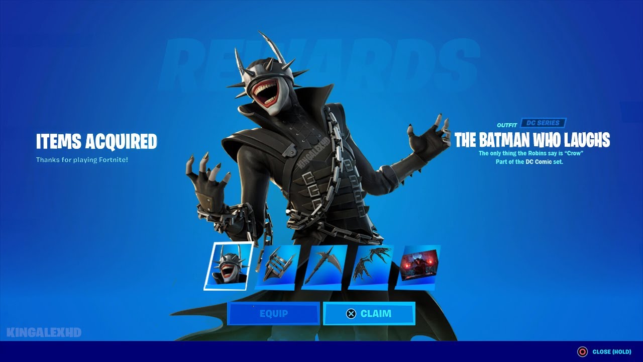 How To Get The Batman Who Laughs Skin FREE CODES Bundle In Fortnite