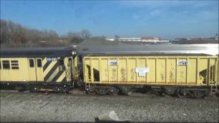 NYC Subway: (2/23/2017) D, N, Q trains at Coney Island, plus a look at Coney Island Yard with R44's