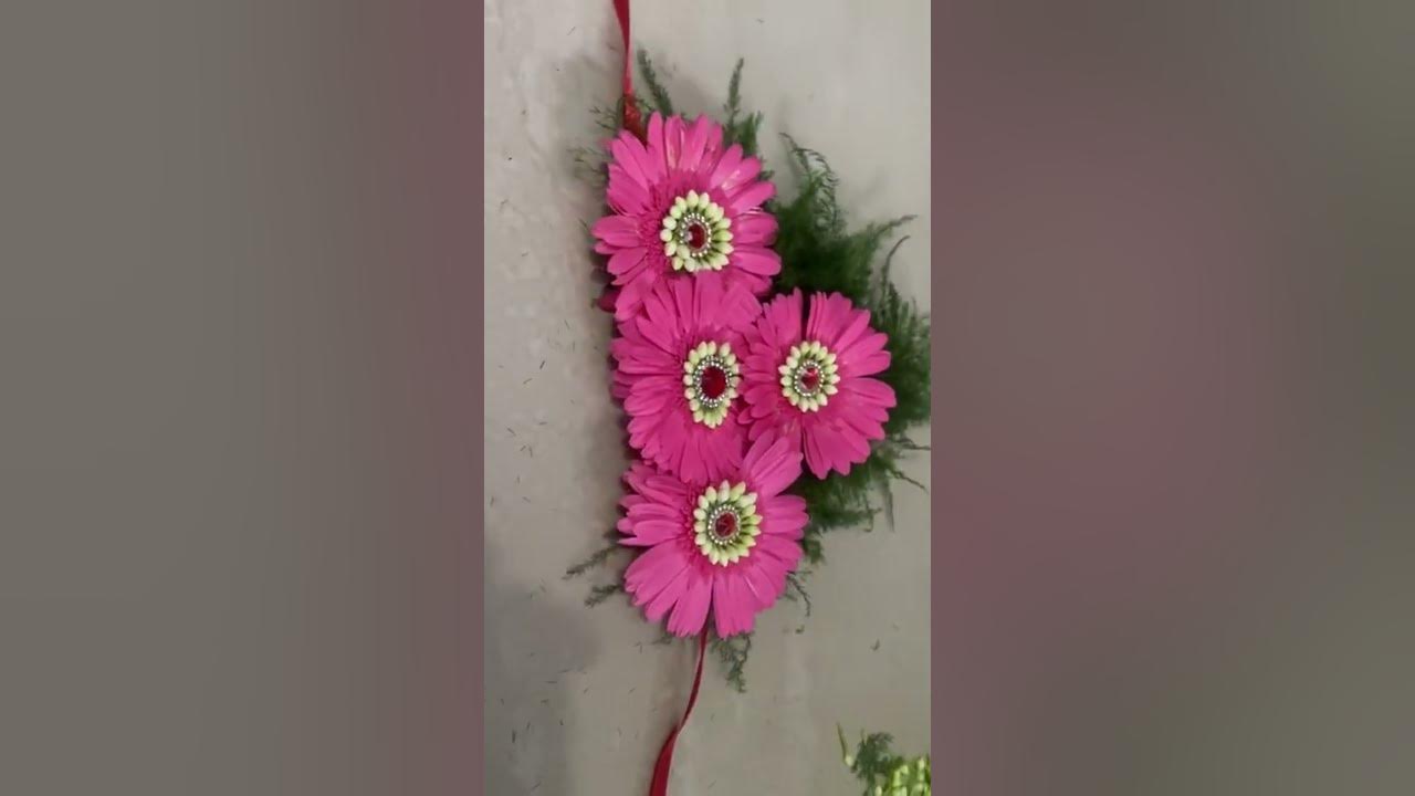 How to make Mukutorignal flower mukut making how to make original flower jewelleryviral