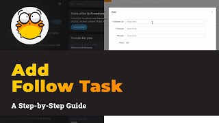 Add Follow Task screenshot 4