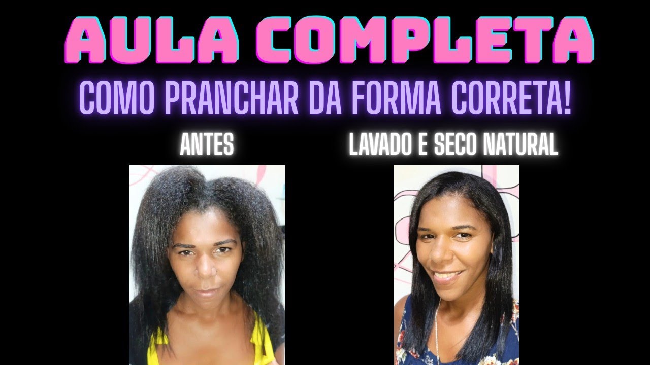 “NUNCA MAIS ERRE NA PRANCHA: CABELO LISO E NATURAL MESMO DEPOIS DE LAVAR!”