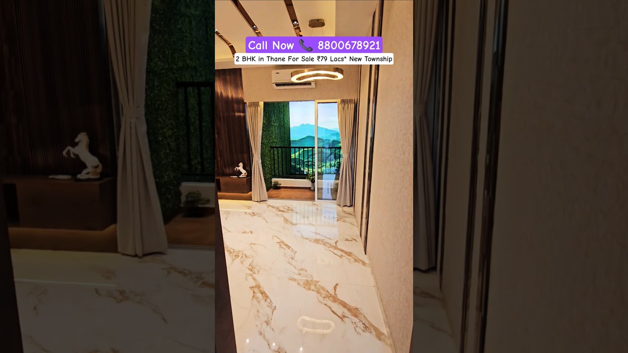 Most Luxurious Project of Thane | 2 BHK Big Carpet Area ₹79 Lacs* | Under Construction Flat in Thane