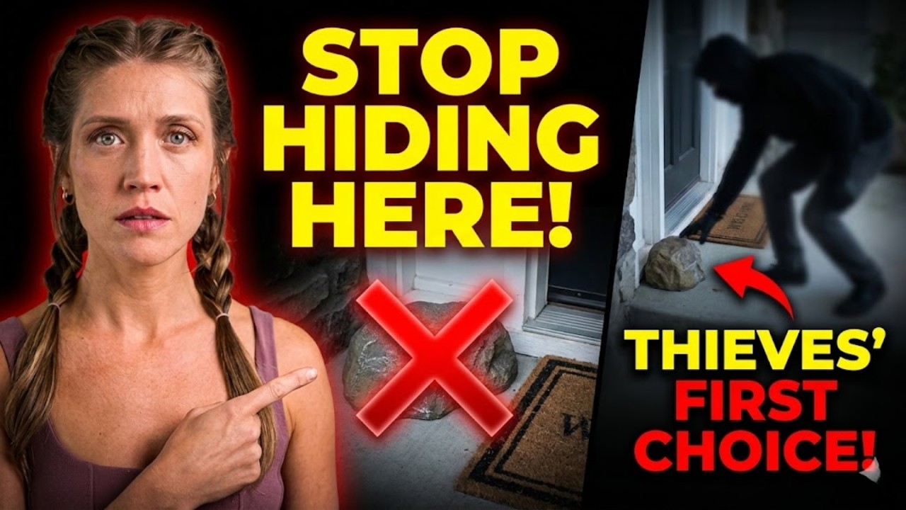 Stop hiding Your Spare Key Here! It’s the First Place Thieves Look