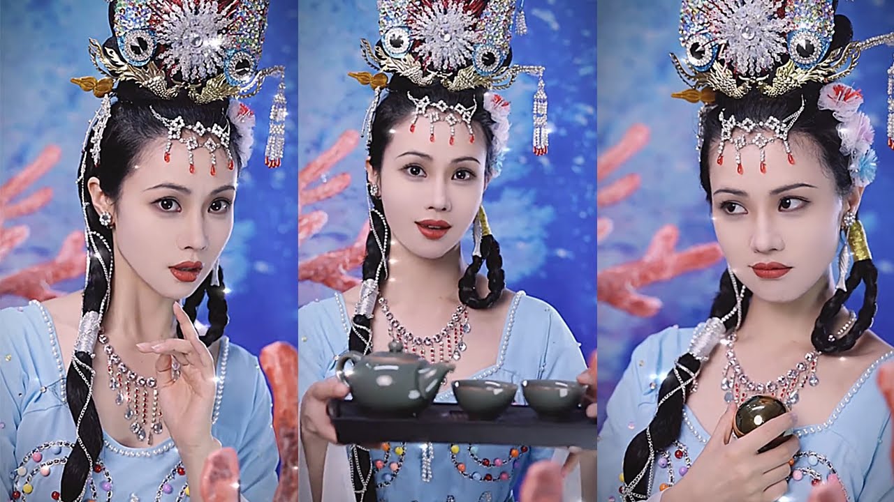 给宝子们交作业，万圣公主来啦#西游记#万圣公主#仿妆 #makeup #是初九啊