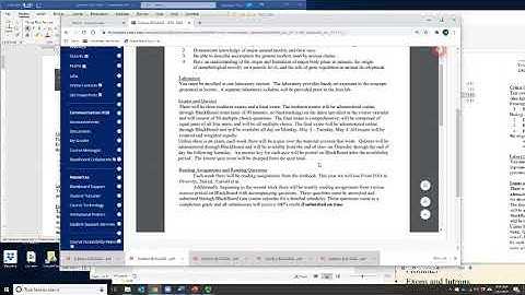 BIOL 3406 Course Orientation