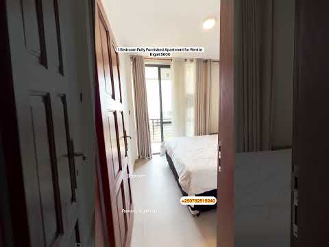 Luxury 1 Bedroom Fully Furnished Apartment For Rent in Kigali | price $600