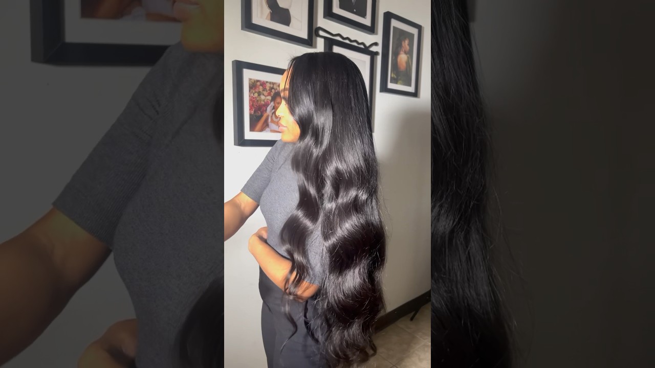 ✨Using 2-28inches and 1-26inch of my Raw Indian Wavy Curly Hair🙆🏽‍♀️ 