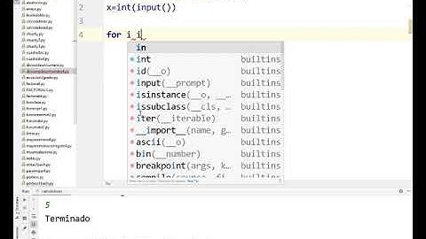 Divisores de un número Python Pycharm TIC 1 Bachillerato IES Monterroso
