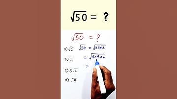 Find Square Root of 50 | 50 का वर्गमुल ? |#maths #shorts