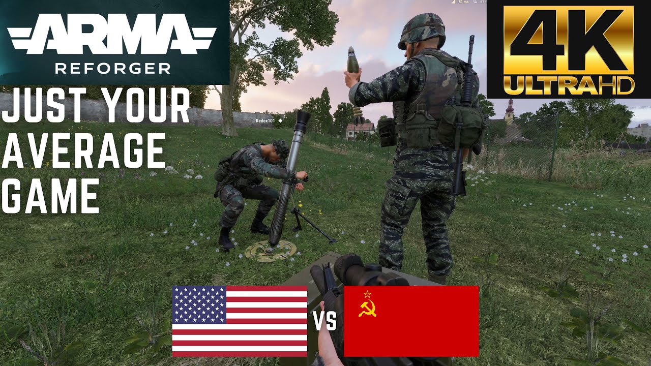 Arma Reforger - Just Your Average Game - Everon - (4K)