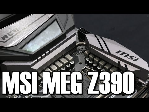 MSI MEG Z390 ACE Preview