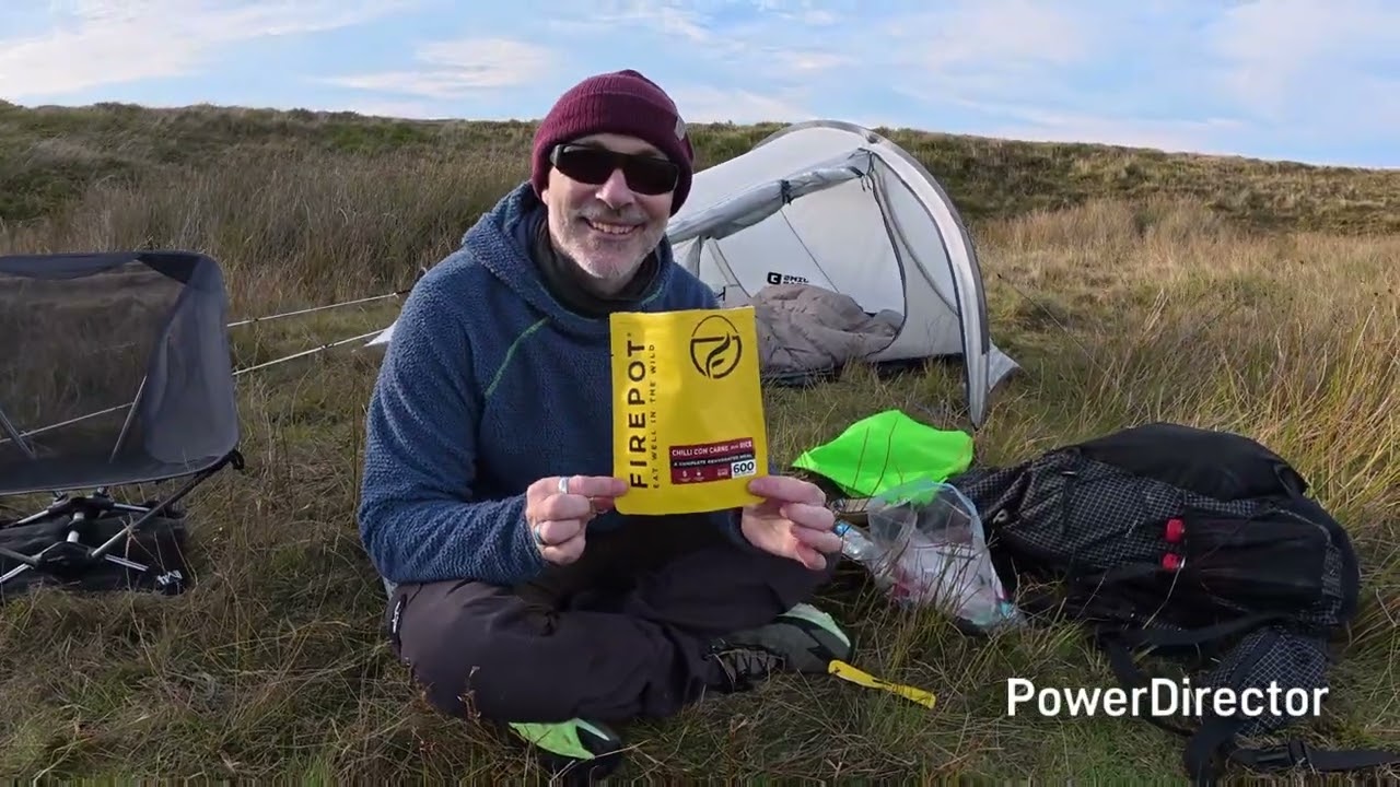 Llangynidr mountain chilled wildcamp