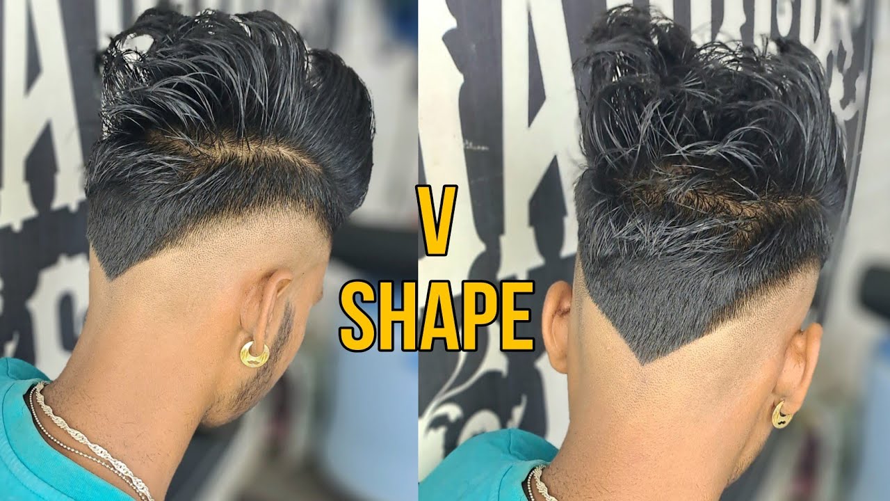 side buzzed fade longer k-pop top cut with a trendy...