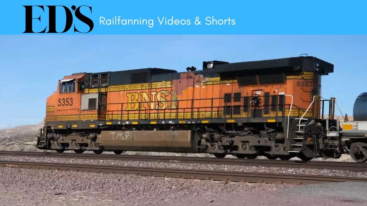 ED's Railfanning Videos: BNSF 5353 COIL CARS TRAIN
