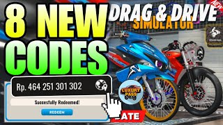 ALL NEW *WHEELIE STYLE x BIG UPDATE CODES* IN DRAG DRIVE SIMULATOR 2026 - ROBLOX DDS CODES FOR MONEY