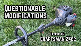 Can’t Be Started Without a Drill? Fixing a Craftsman 27cc Trimmer | $20 Equipment Lot Ep.05