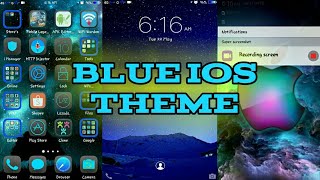 Blue Ios Theme For Vivo Phones screenshot 1