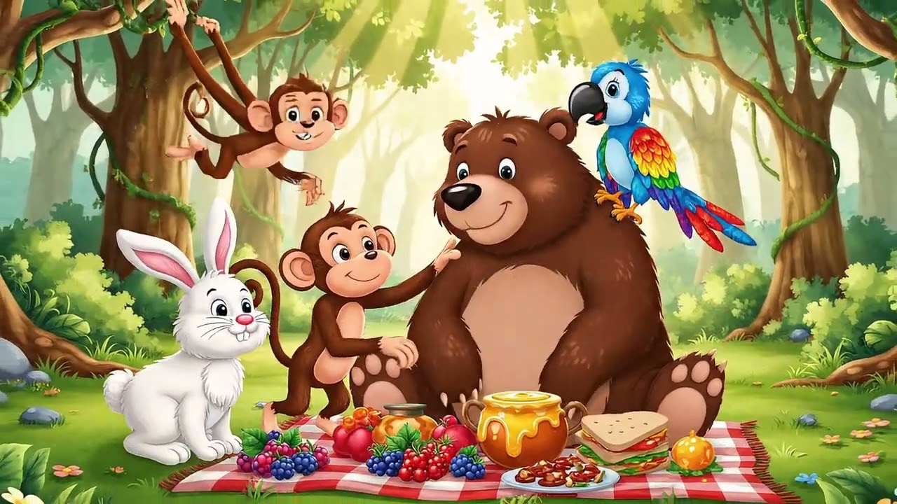 Bruno the Bear Learns to Share | Curious Cubs Stories 