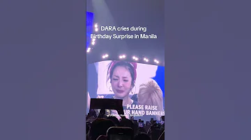 2NE1 S Dara Cried During Birthday Surprise In Manila CL Park Bom And Minzy 2NE1 Concert 2024 