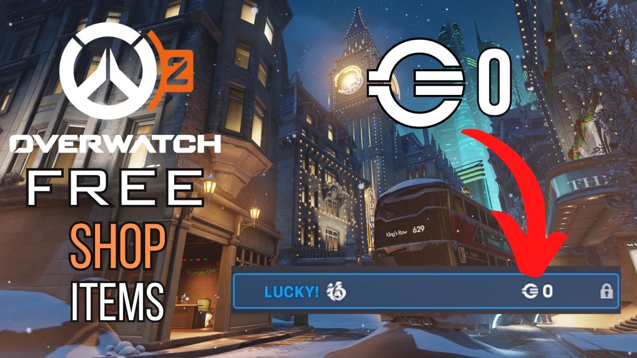 You can get FREE Shop Items using CREDITS | Overwatch 2 [PATCHED]