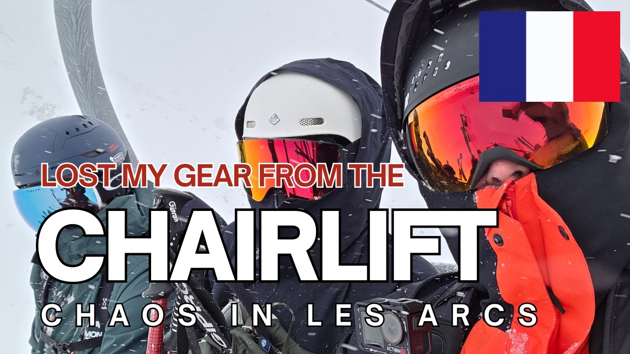 Lost my gear from the chairlift - Worst timing ever