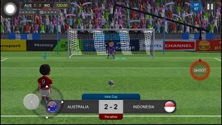 PRO LEAGUE SOCCER - INDONESIA VS AUSTRALIA ADU PENALTI screenshot 4