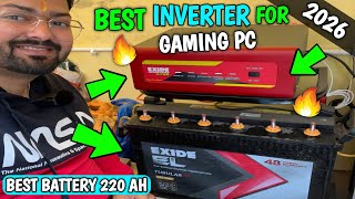 Best Inverter Battery For Gaming Pc and PS5 in 2026 (India)